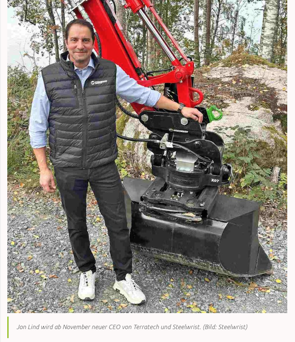 Jon Lind wird CEO von Steelwrist