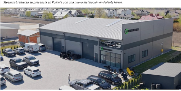Steelwrist refuerza su presencia en Polonia