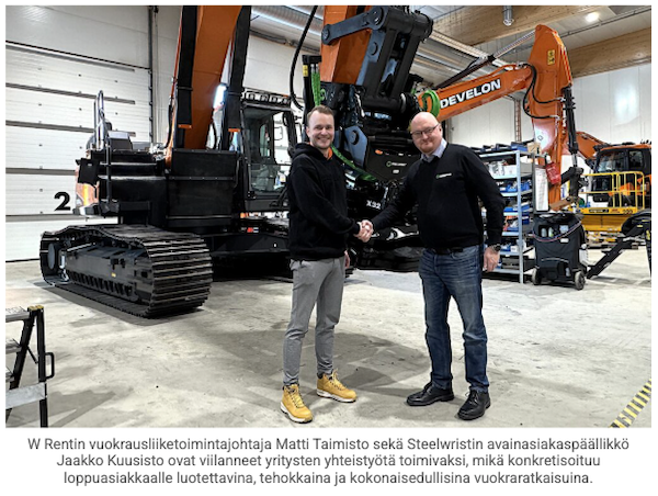 Steelwrist tarjoaa kestävät tuotteet