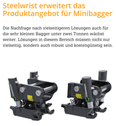 TCX minibagger